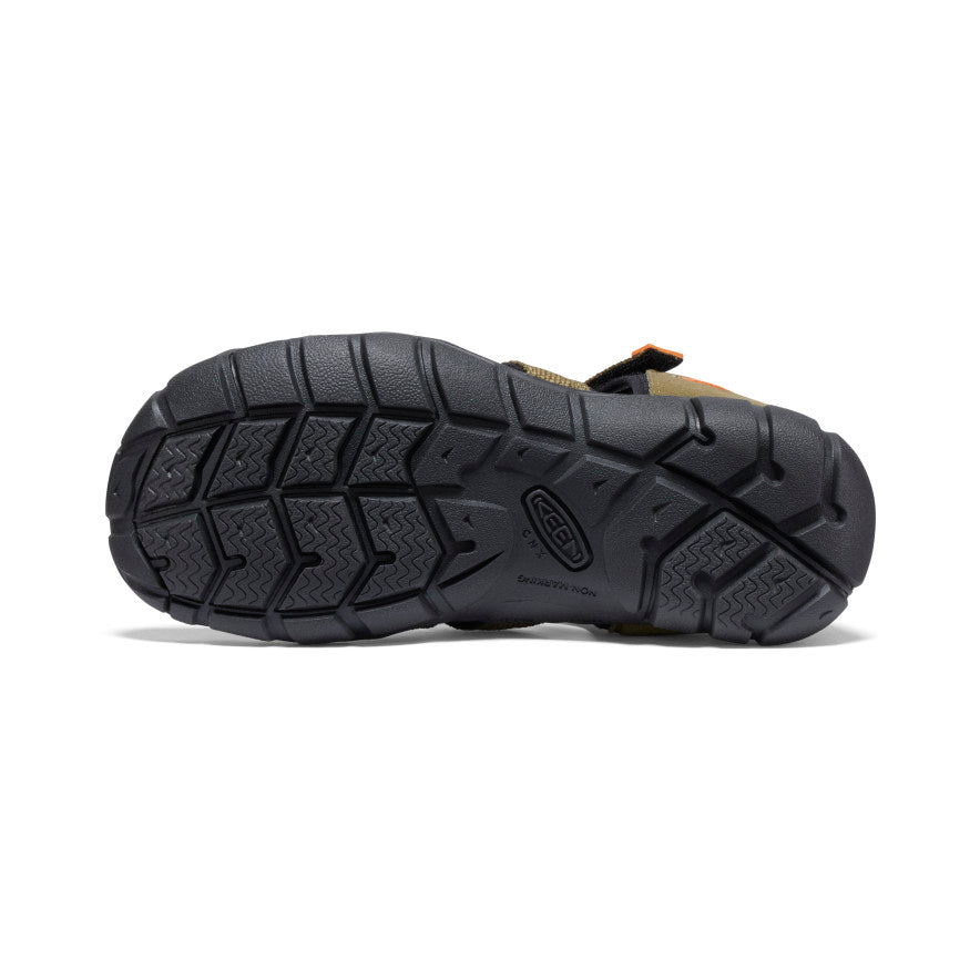 keen-seacamp-ii-cnx-sandale-f-r-gro-e-kids-dark-olive-gold-flame image 6
