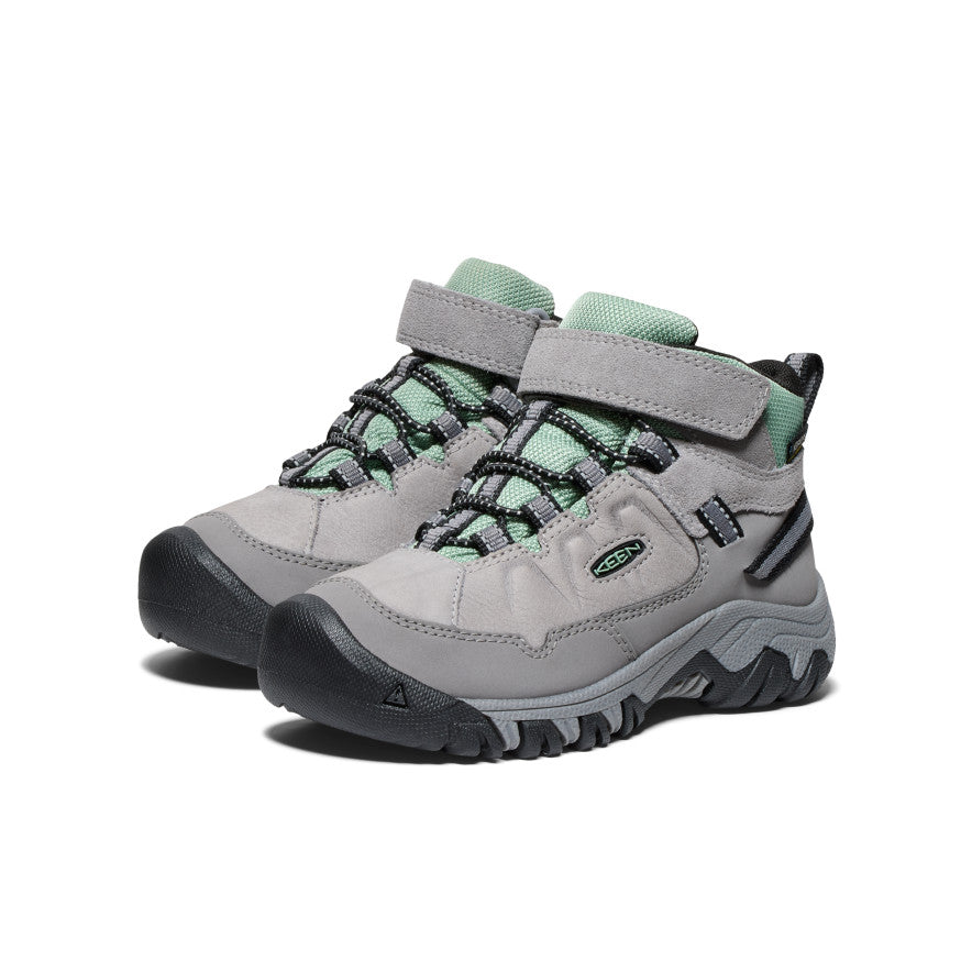 keen-targhee-iv-wasserdichte-wanderstiefel-little-kids-alloy-granite-green image 2