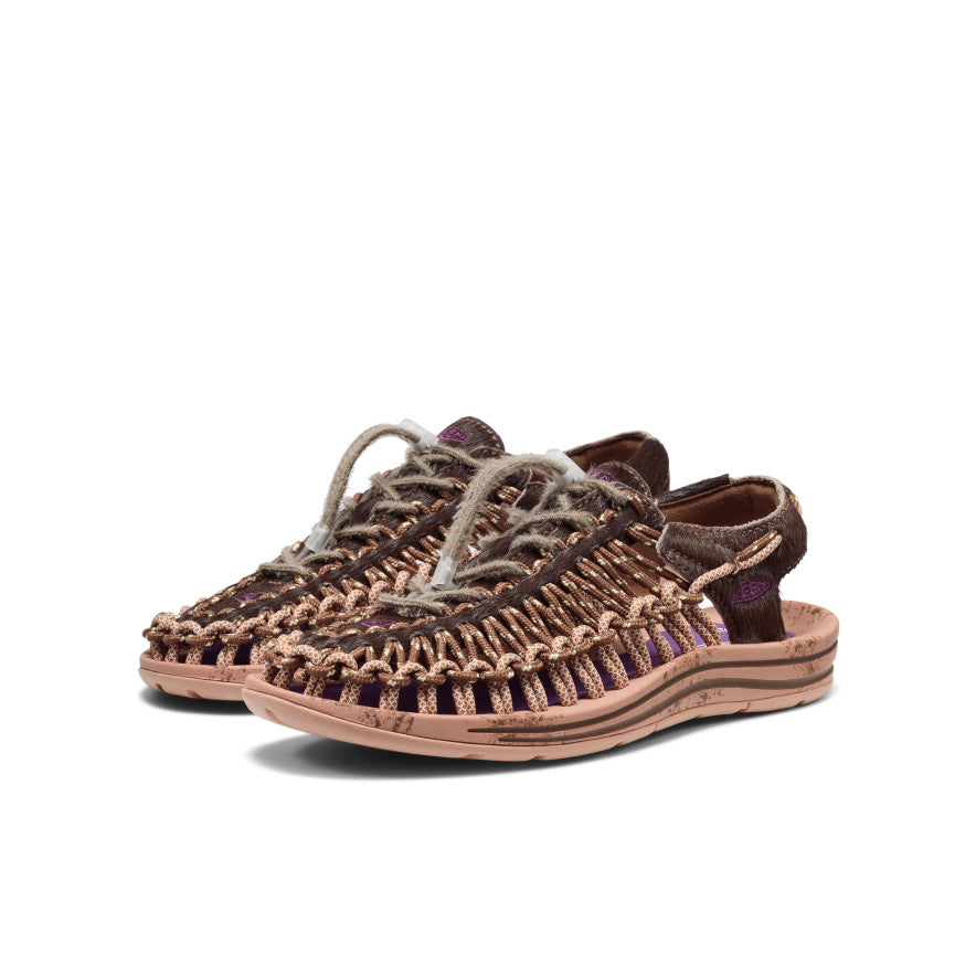 keen-uneek-leder-sneaker-all-gender-terrain-bison image 2