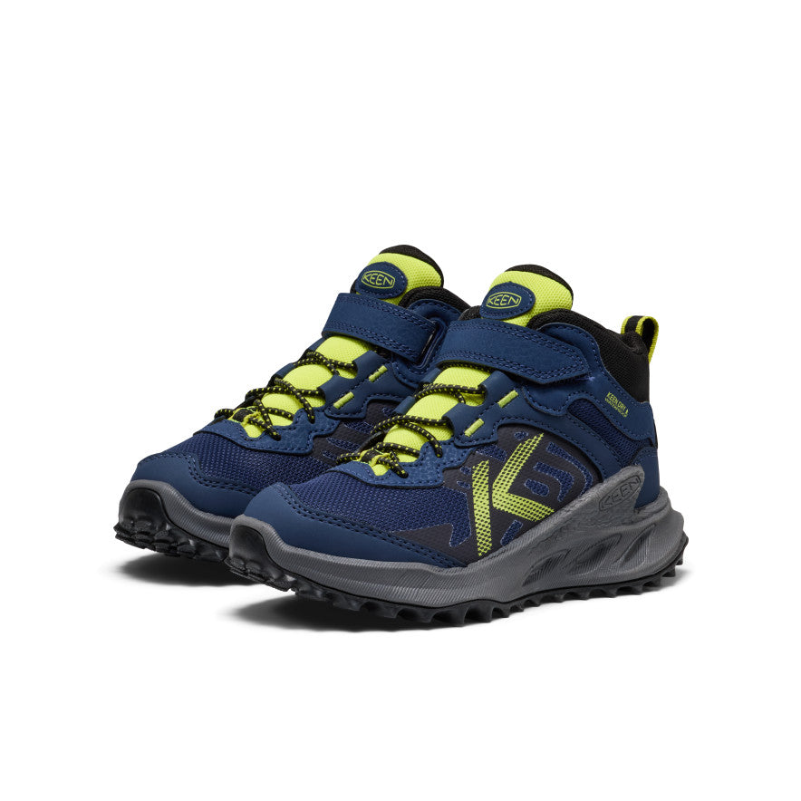 keen-zionic-wasserdichte-wanderstiefel-f-r-kleine-kids-naval-academy-evening-pri image 2