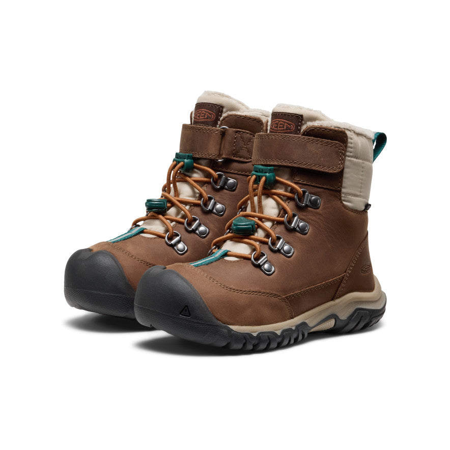 keen-kanibou-wasserdichte-winterstiefel-f-r-kleine-kids-dark-earth-roasted-pecan image 2