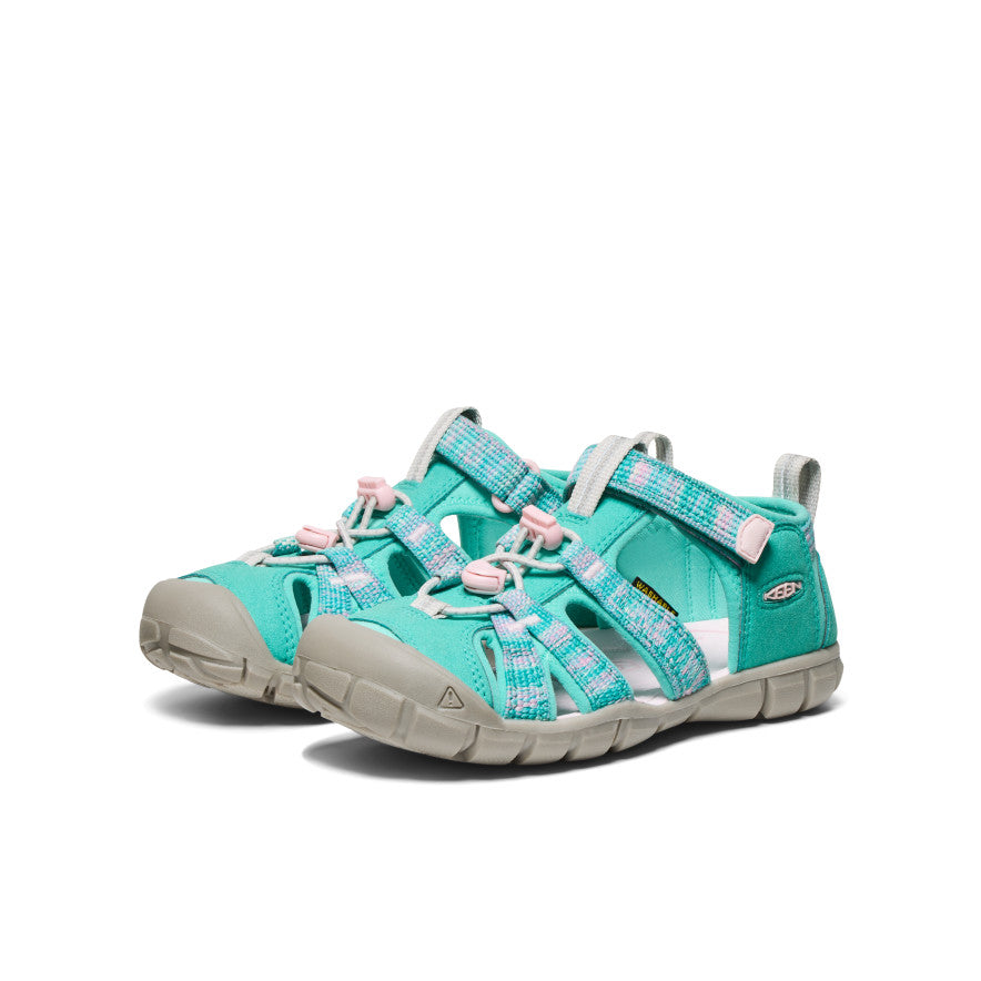keen-seacamp-ii-cnx-sandale-f-r-gro-e-kids-bright-aqua-giggle-pink image 2