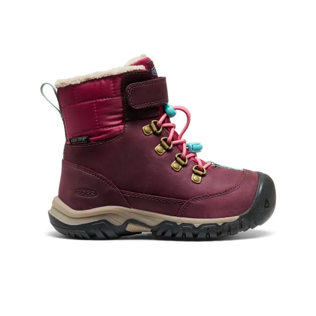 keen-kanibou-wasserdichte-winterstiefel-f-r-kleine-kids-fig-pink-lemonade image 1