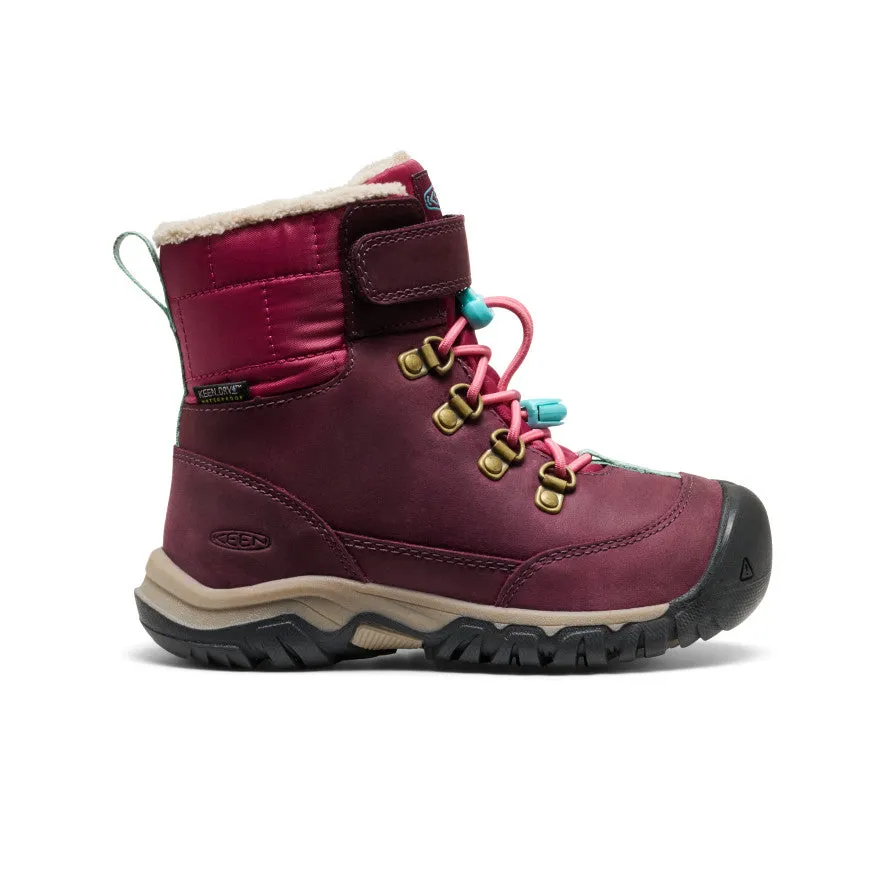 keen-kanibou-wasserdichte-winterstiefel-f-r-kleine-kids-fig-pink-lemonade image 1