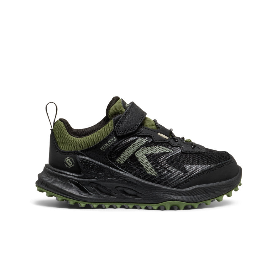 keen-zionic-wasserdichte-wanderschuhe-f-r-kleine-kids-black-bronze-green image 1