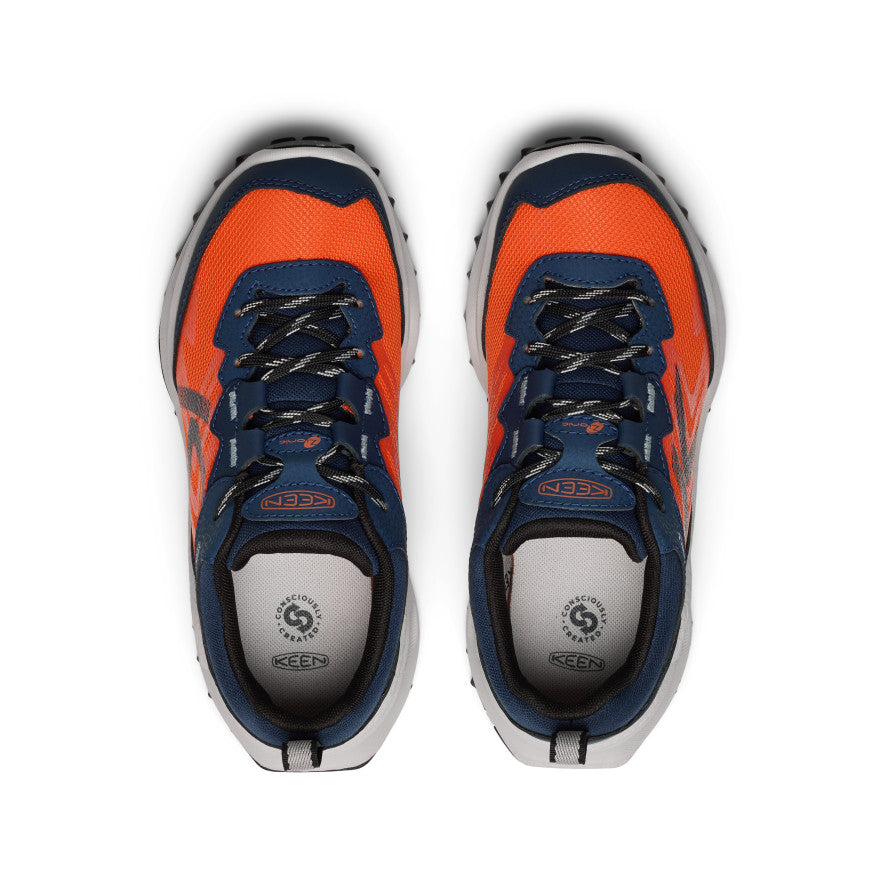 keen-zionic-wasserdichte-schuhe-gro-e-kids-naval-academy-scarlet-ibis image 4