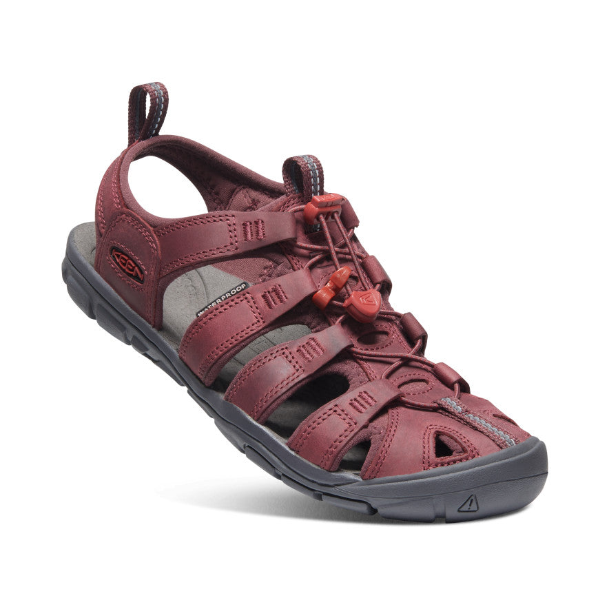 keen-clearwater-leather-cnx-sandale-f-r-damen-wine-red-dahlia image 3