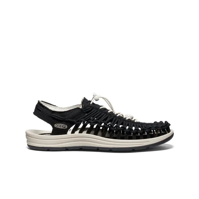 keen-uneek-canvas-schnursandale-herren-black-birch image 1