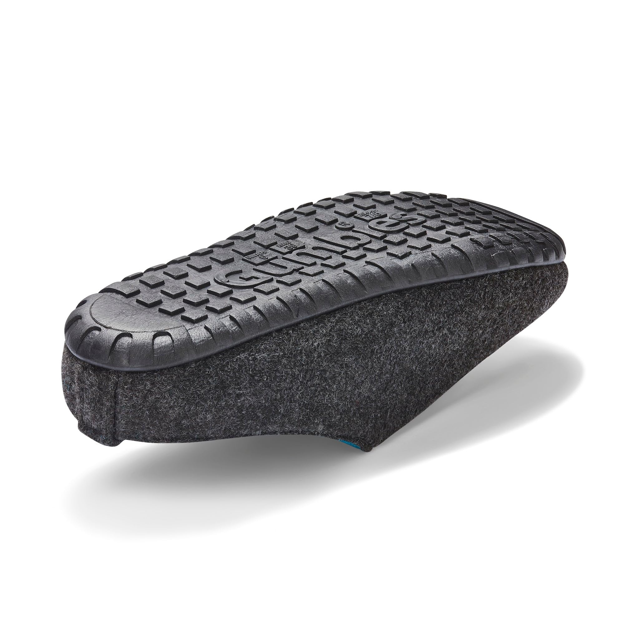 gumbies-hausschuhe-charcoal-turquoise-gr-42-filz-slipper-indoor-outdoor image 5