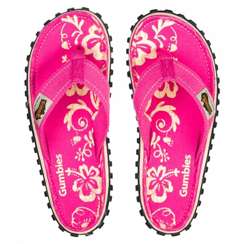 gumbies-originals-flip-flops-damen-pink-hibiscus-gr-40 image 8