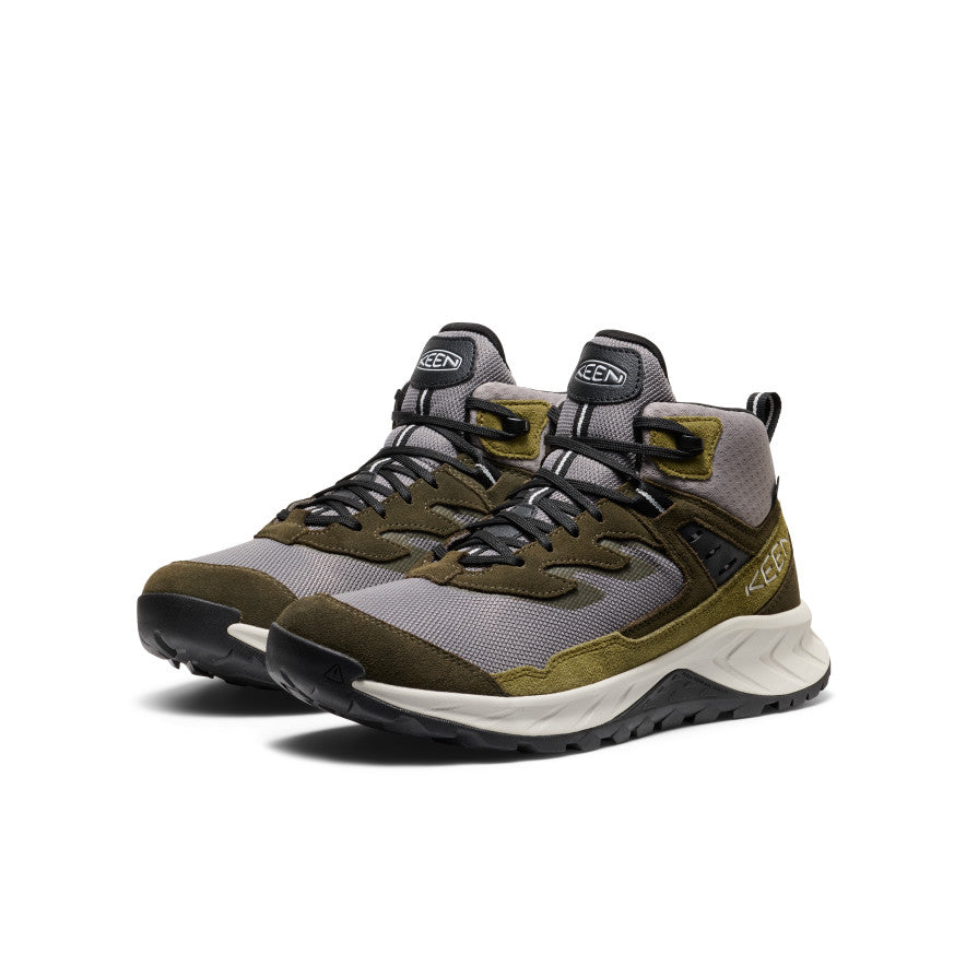 keen-hightrail-wasserdichte-wanderstiefel-herren-steel-grey-forest-night image 2