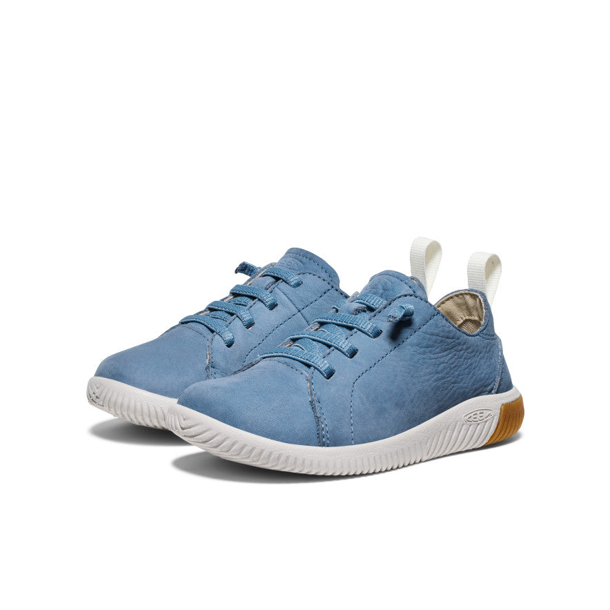 keen-knx-leder-sneaker-kleine-kids-coronet-blue-vapor image 2