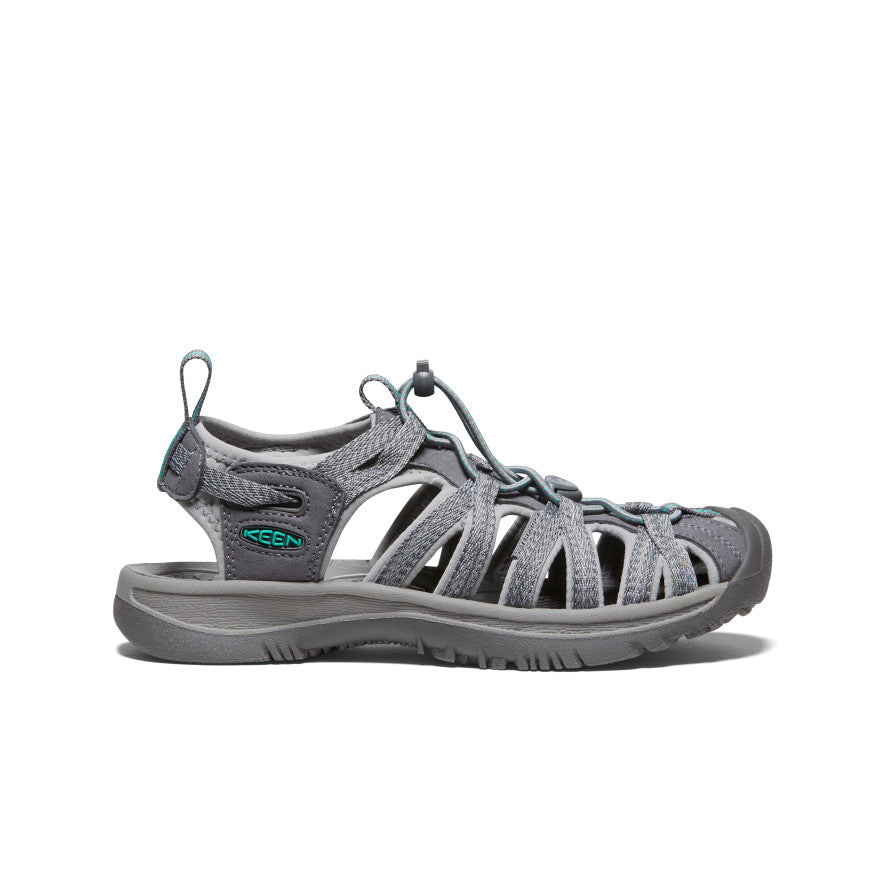 keen-whisper-trekking-sandale-f-r-damen-medium-grey-peacock-green image 1
