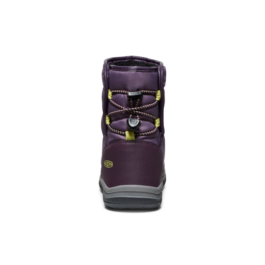 keen-puffrider-wasserdichte-winterstiefel-gro-e-kids-black-plum-daiquiri-green image 5