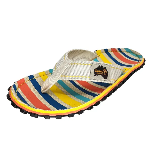 gumbies-originals-kids-flip-flops-recycelte-gummisohle-canvas image 1