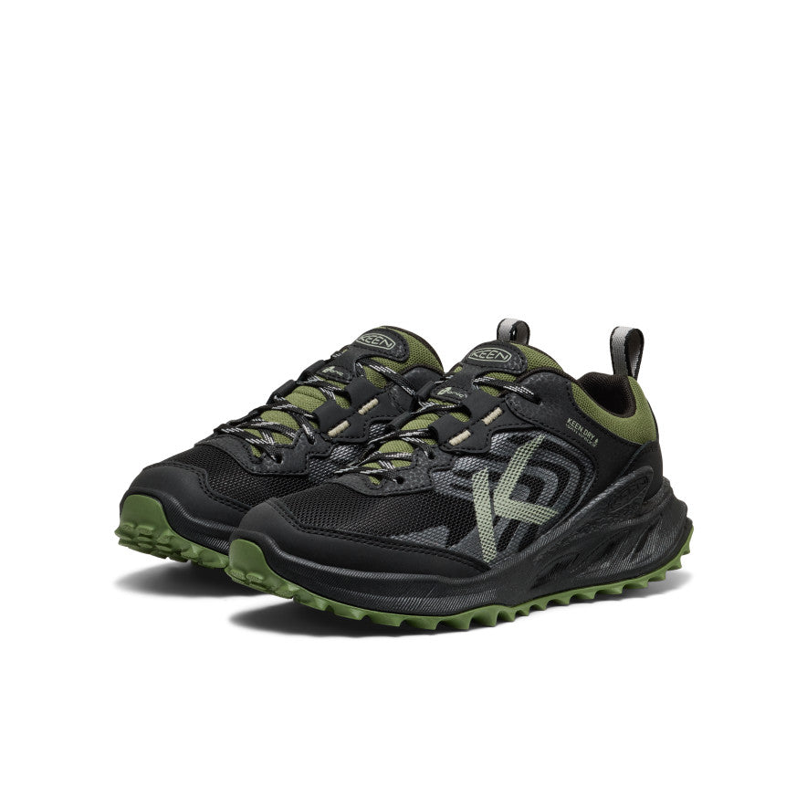keen-zionic-wasserdichte-schuhe-f-r-gro-e-kids-black-bronze-green image 2