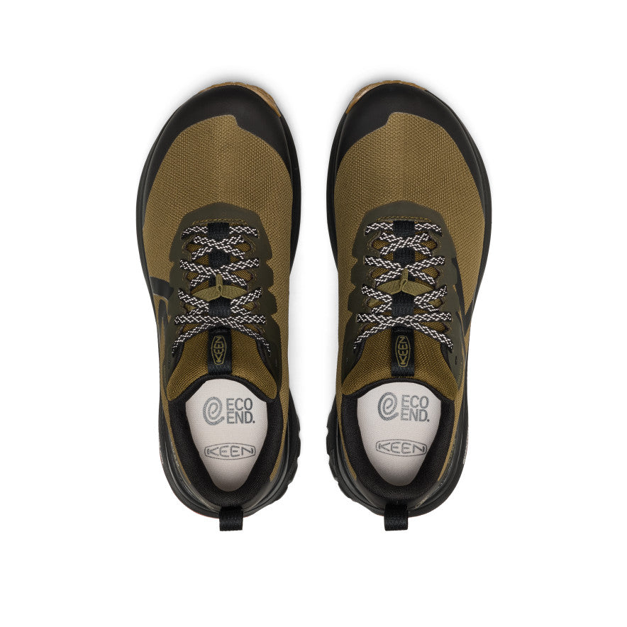 keen-roam-wasserdichte-trailrunning-schuhe-f-r-herren-dark-olive-burnt-brick image 4