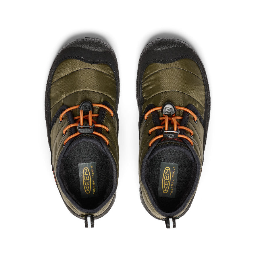 keen-howser-ii-wasserdicht-chukka-f-r-gro-e-kids-dark-olive-gold-flame-wintersti image 4