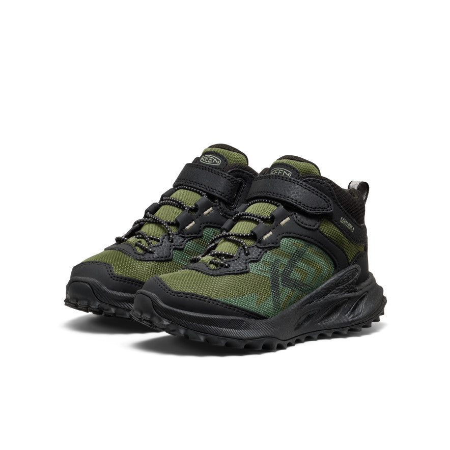 keen-zionic-wasserdichte-wanderstiefel-f-r-kleine-kids-black-bronze-green image 2