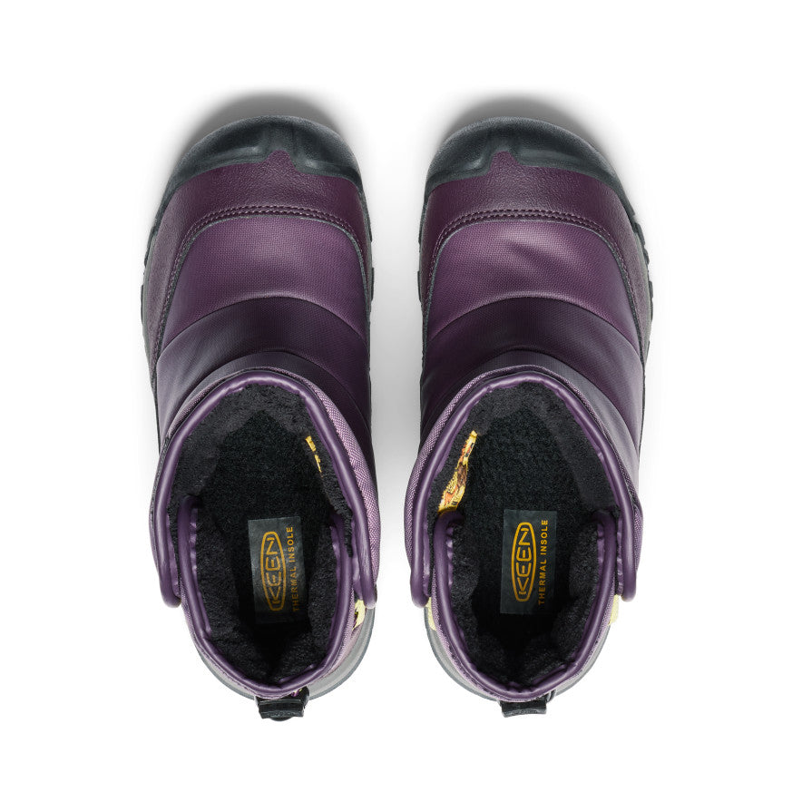 keen-puffrider-wasserdichte-winterstiefel-gro-e-kids-black-plum-daiquiri-green image 4