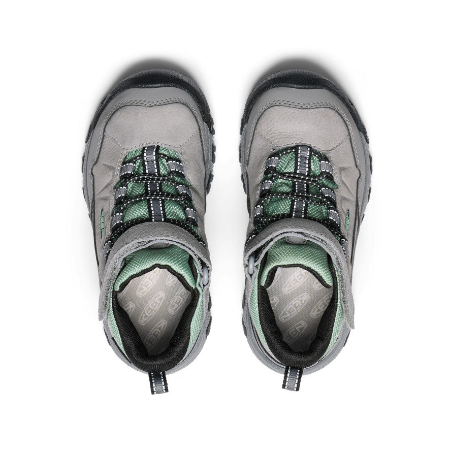 keen-targhee-iv-wasserdichte-wanderstiefel-little-kids-alloy-granite-green image 4