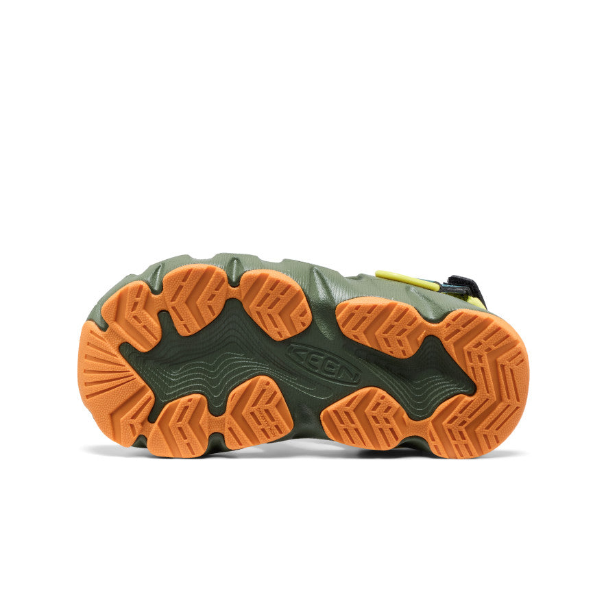 keen-hyperflt-clog-f-r-kleine-kids-bronze-green-orange-peel image 6