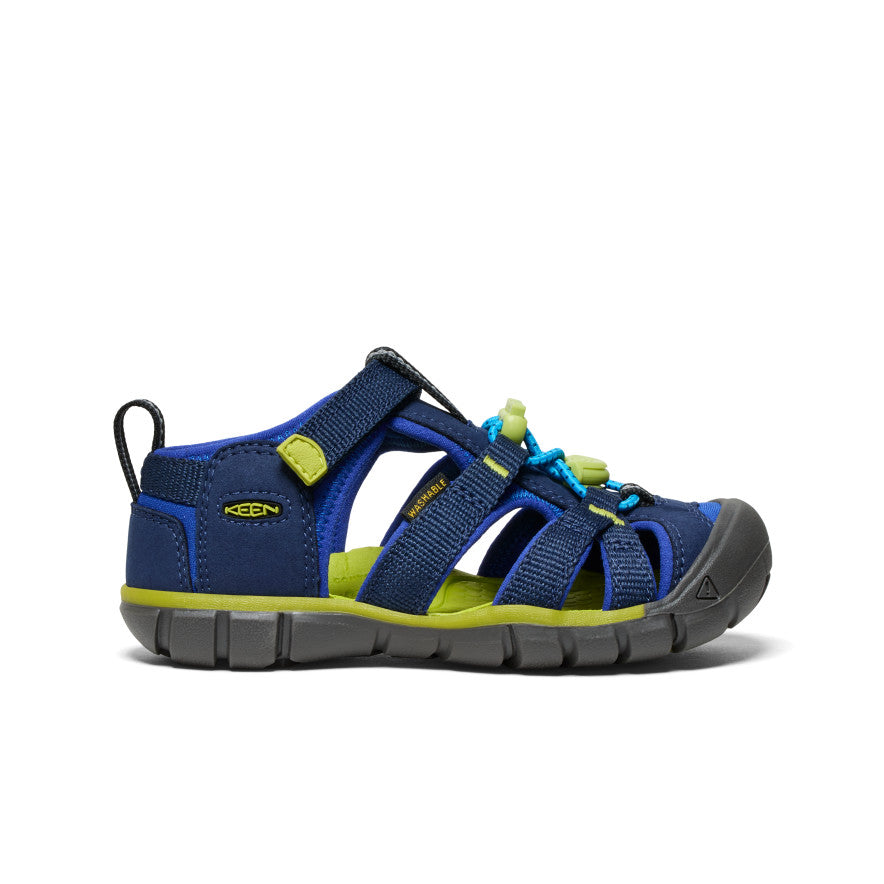keen-seacamp-ii-cnx-sandale-f-r-kleine-kids-naval-academy-chartreuse image 1