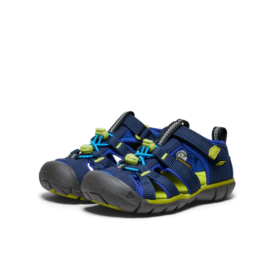 keen-seacamp-ii-cnx-sandale-f-r-kleine-kids-naval-academy-chartreuse image 2
