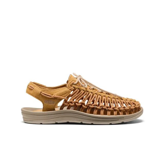 keen-uneek-leder-sneaker-unisex-oak-buff-plaza-taupe image 1