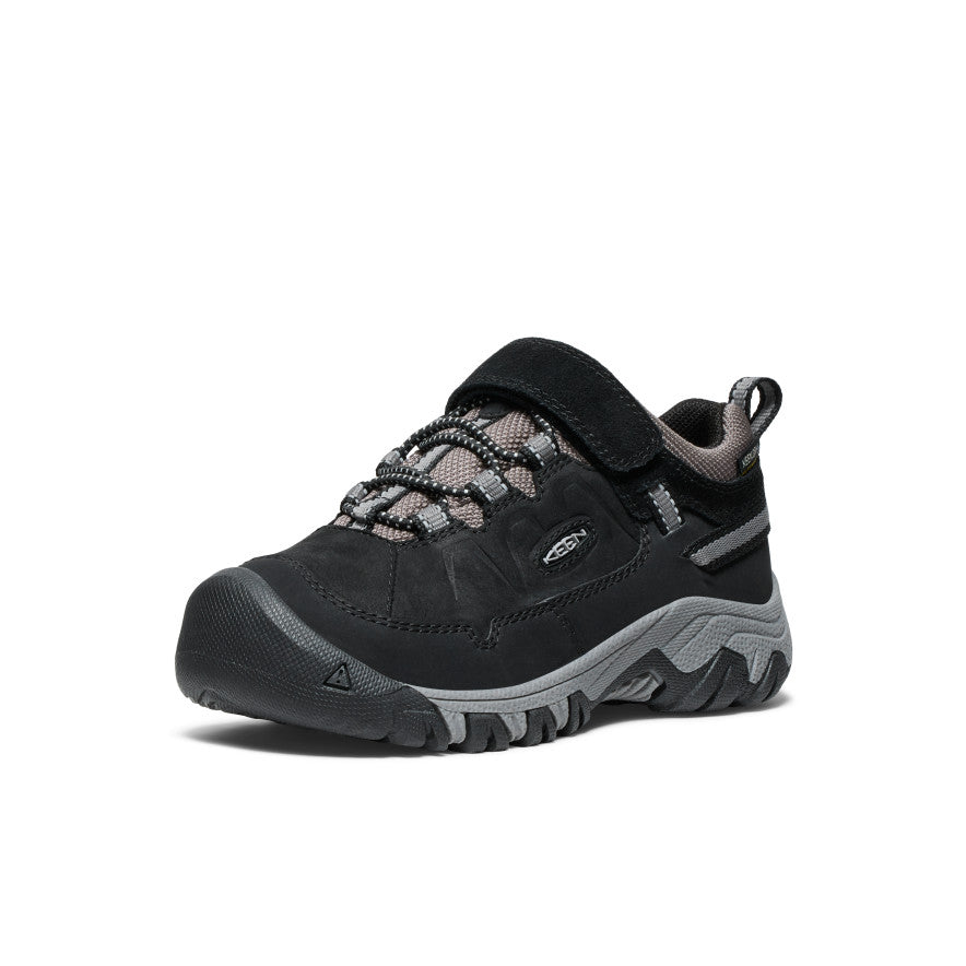 keen-targhee-iv-wasserdichte-wanderschuhe-kleine-kids-black-steel-grey image 3