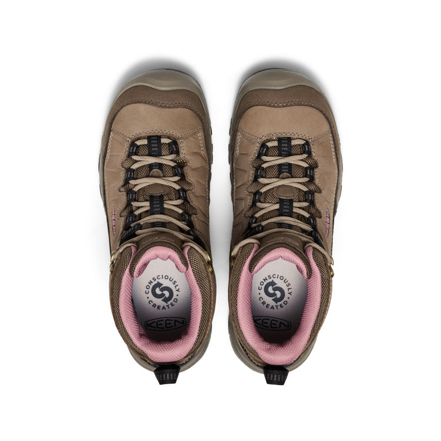 keen-targhee-iv-damen-wasserdichte-wanderstiefel-brindle-nostalgia-rose image 4