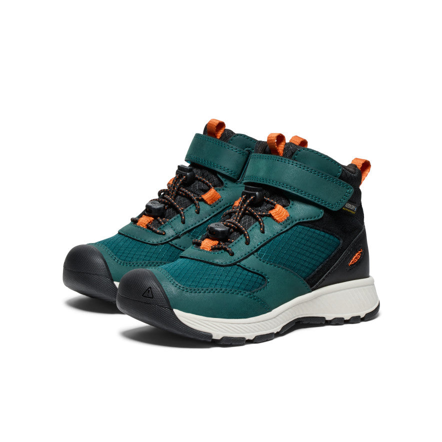 keen-skua-wasserdichte-stiefel-f-r-kleine-kids-ponderosa-pine-gold-flame image 2