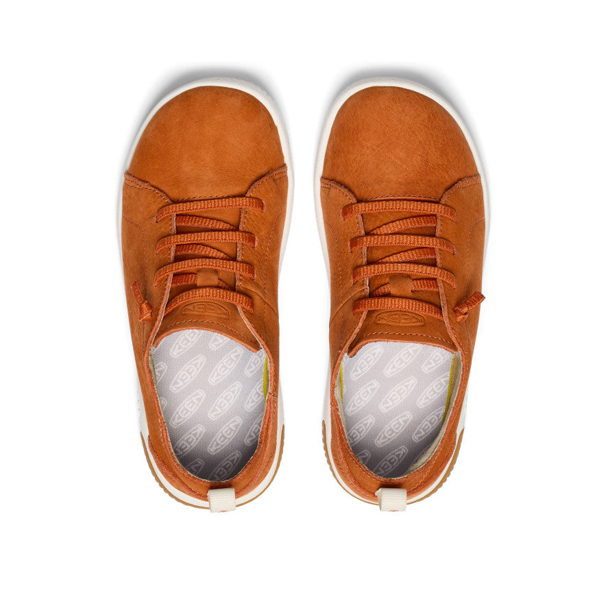 keen-knx-leder-sneaker-f-r-gro-e-kids-gold-flame-star-white image 4