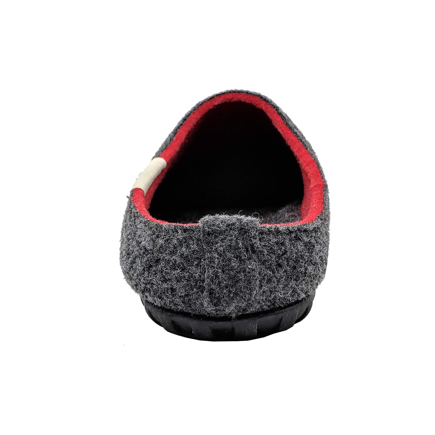 gumbies-hausschuhe-recycelt-charcoal-red-gr-40-indoor-outdoor image 6