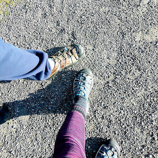 Perfekt für Wanderungen und Wasser