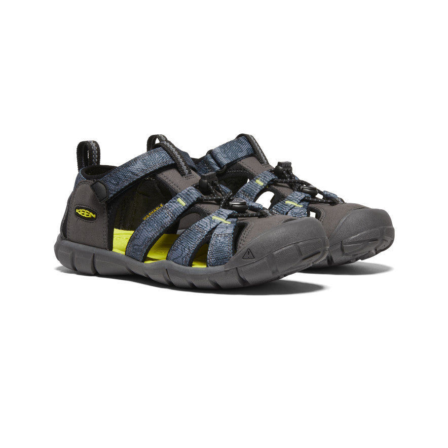 keen-seacamp-ii-cnx-hybrid-sandale-f-r-gro-e-kids-magnet-evening-primrose image 2