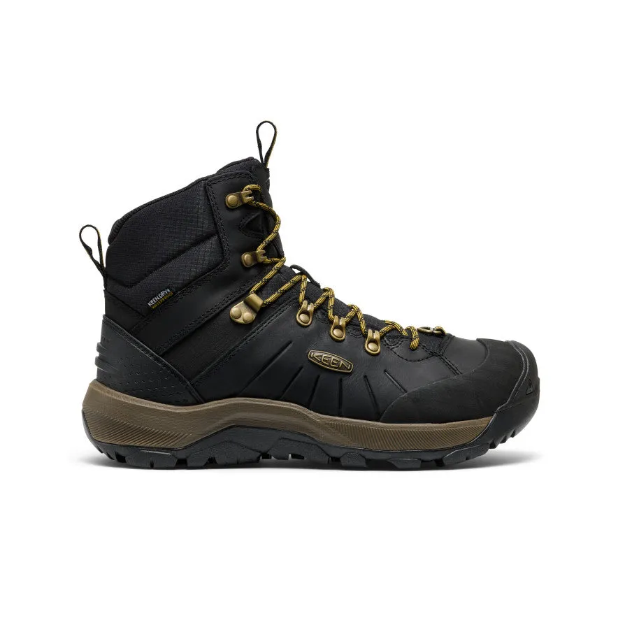 keen-revel-iv-mid-polar-wasserdichte-winterstiefel-f-r-herren-black-lemon-curry image 1