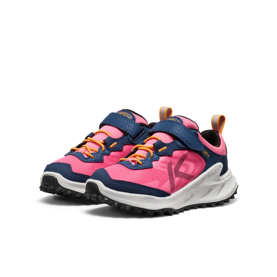 keen-zionic-wasserdichte-wanderschuhe-f-r-kleine-kids-naval-academy-pink-lemonad image 2