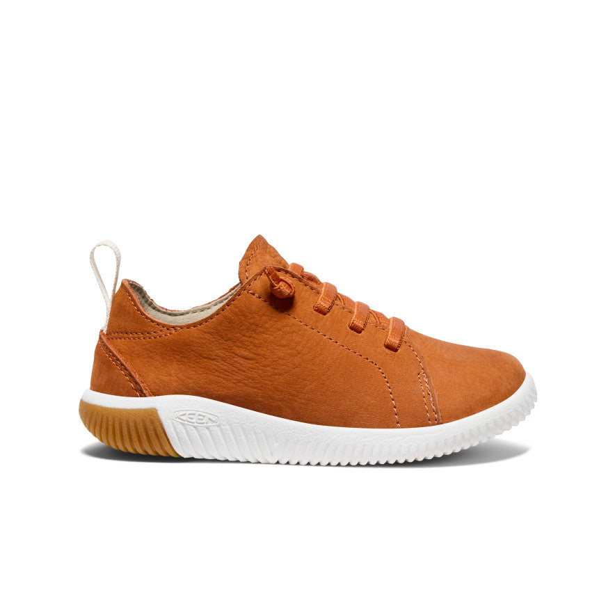 keen-knx-leder-sneaker-kleine-kids-gold-flame-star-white image 1