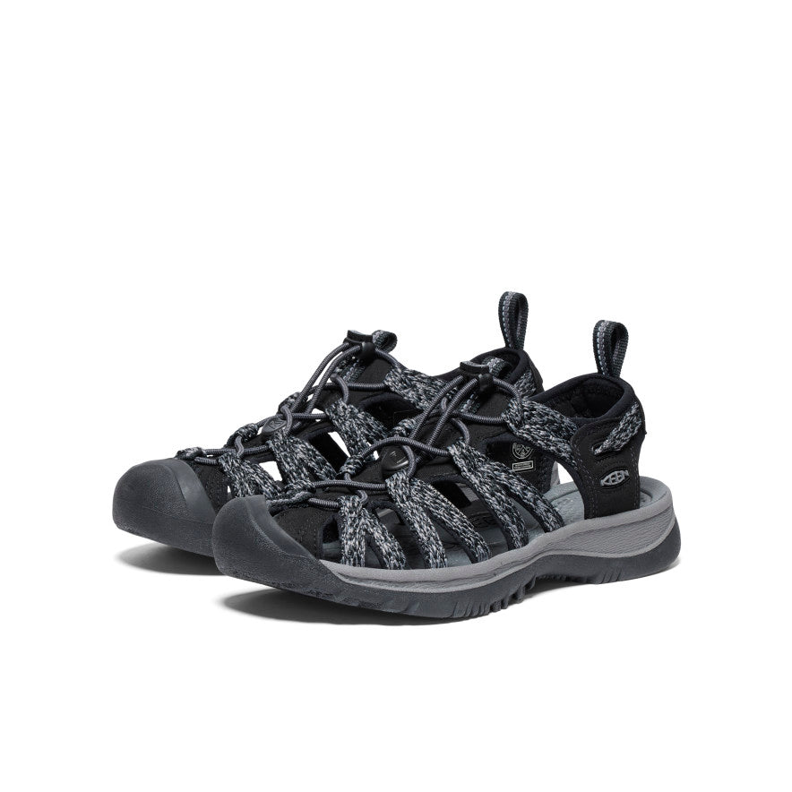 keen-whisper-trekking-sandale-f-r-damen-black-steel-grey image 2