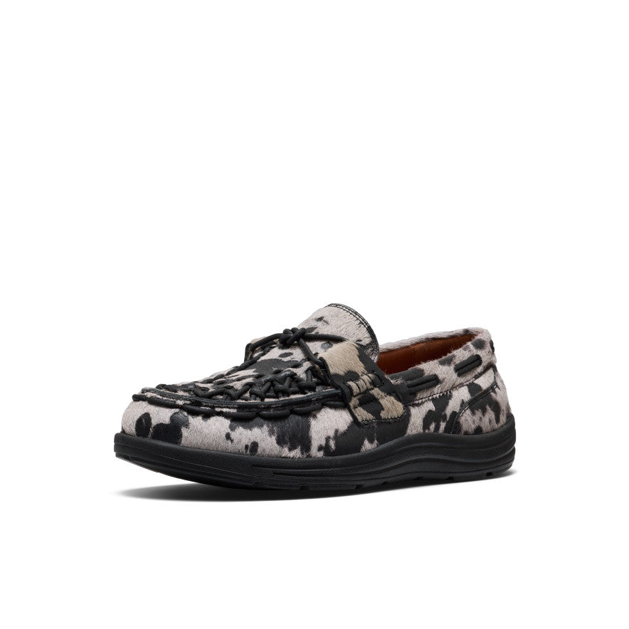 keen-uneek-loafer-damen-nocturnal-cow-black image 3