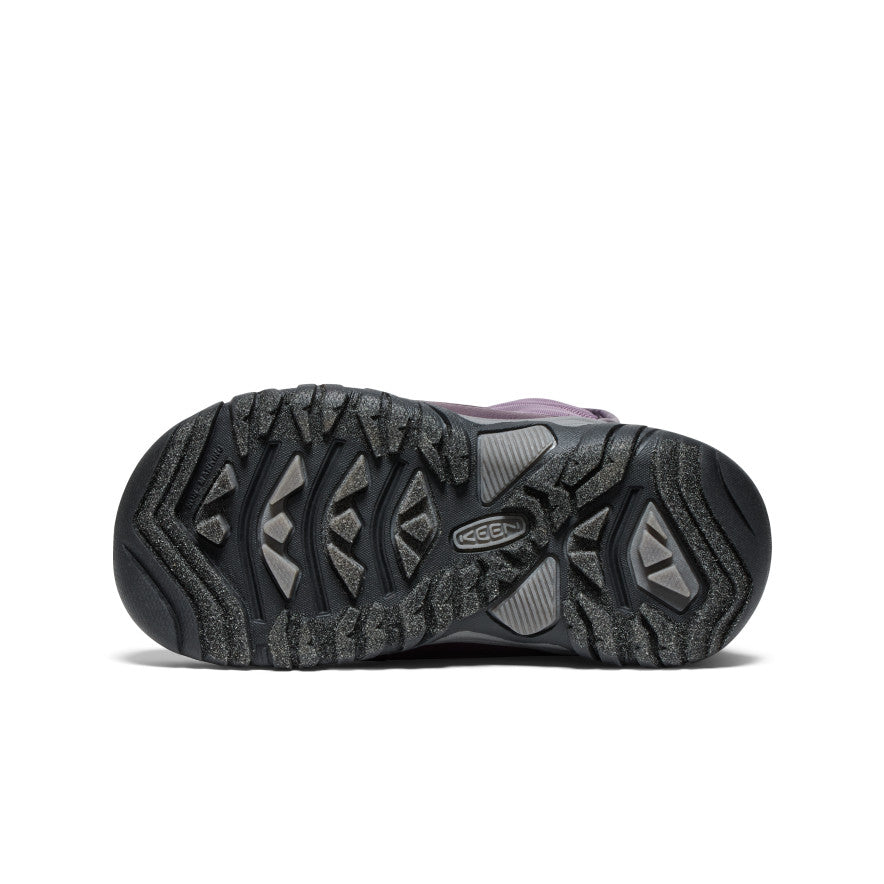 keen-puffrider-wasserdichte-winterstiefel-kleine-kids-black-plum-daiquiri-green image 6
