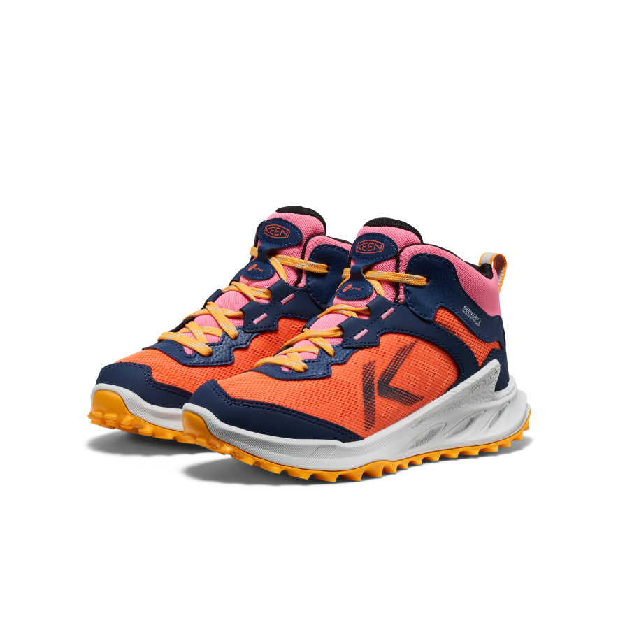 keen-zionic-wasserdichte-stiefel-f-r-gro-e-kids-naval-academy-nasturtium image 2