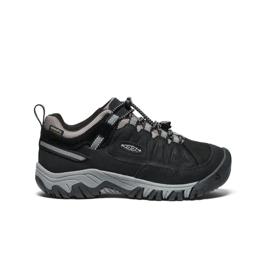 keen-targhee-iv-wanderschuh-gro-e-kids-wp-black-steel-grey image 1