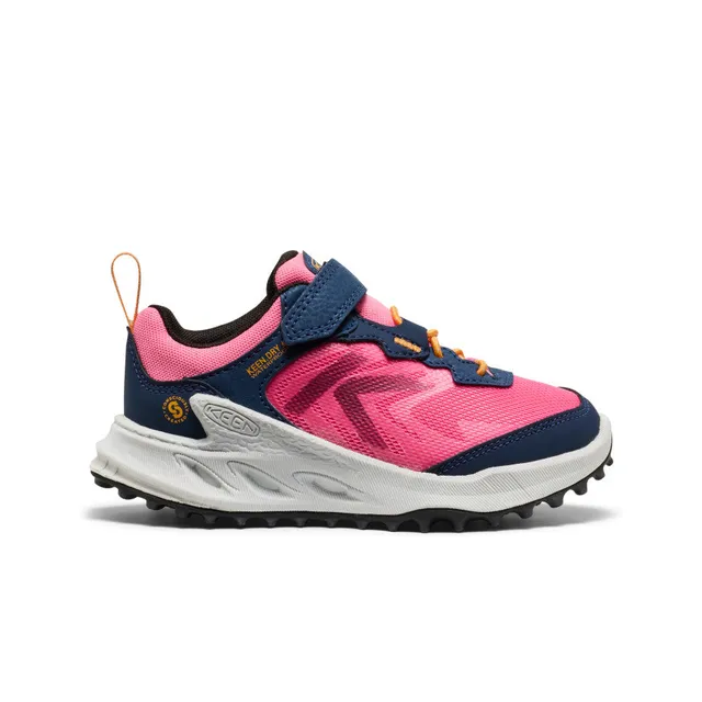 keen-zionic-wasserdichte-wanderschuhe-f-r-kleine-kids-naval-academy-pink-lemonad image 1
