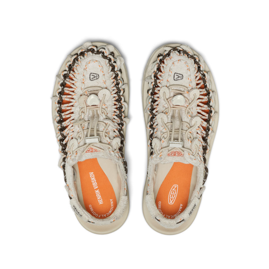 keen-uneek-x-henrik-vibskov-leder-sneaker-unisex-tangerine-cream image 4