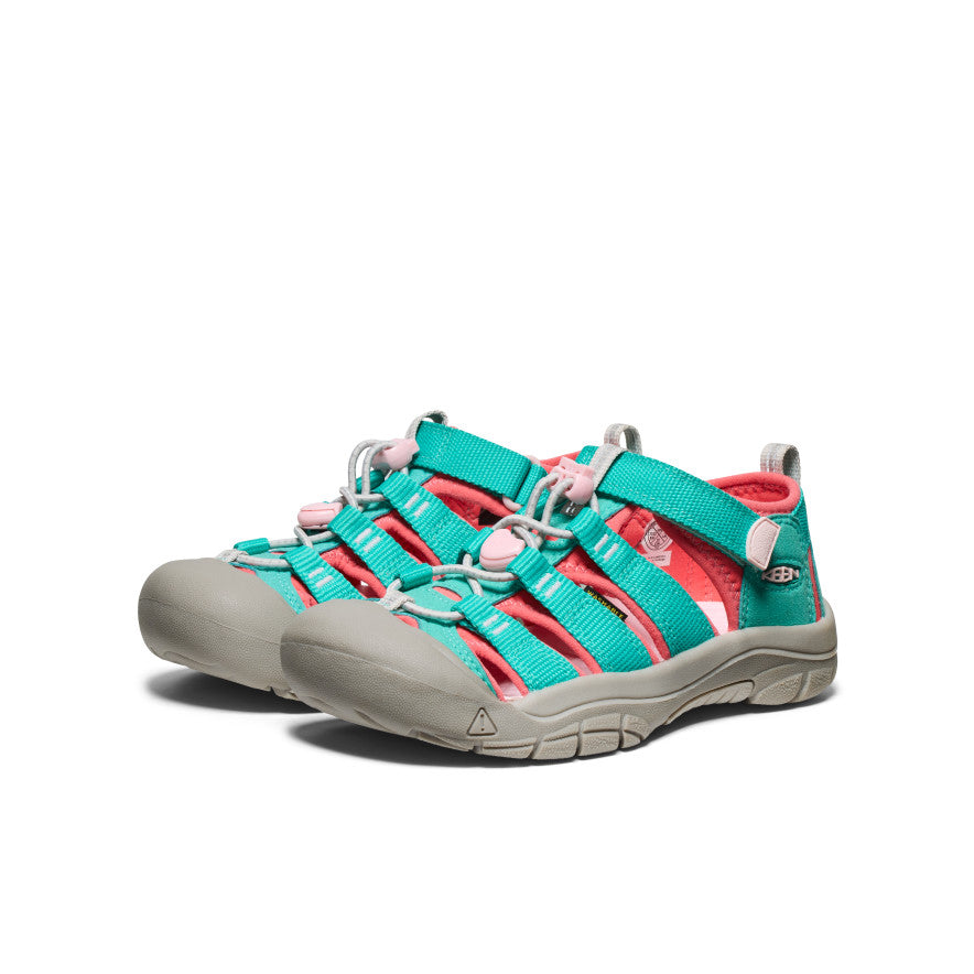 keen-newport-h2-sandale-f-r-gro-e-kids-hybrid-sandale-bright-aqua-giggle-pink image 2