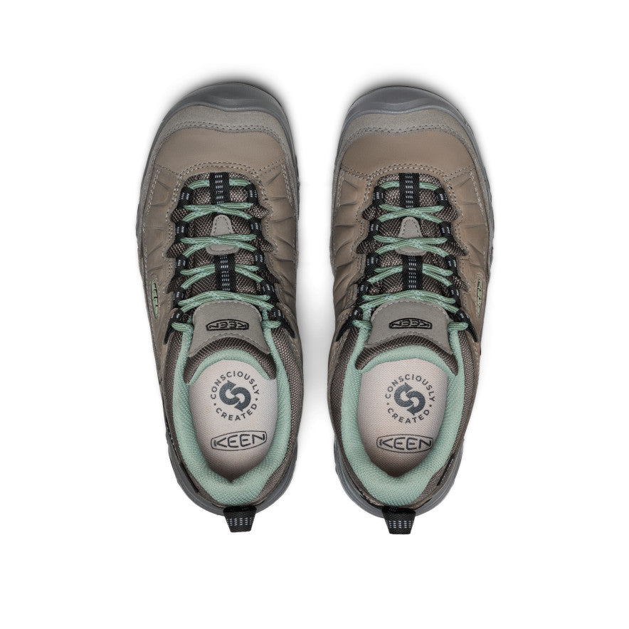 keen-targhee-iv-wasserdichte-wanderschuhe-f-r-damen-steel-grey-lily-pad image 4