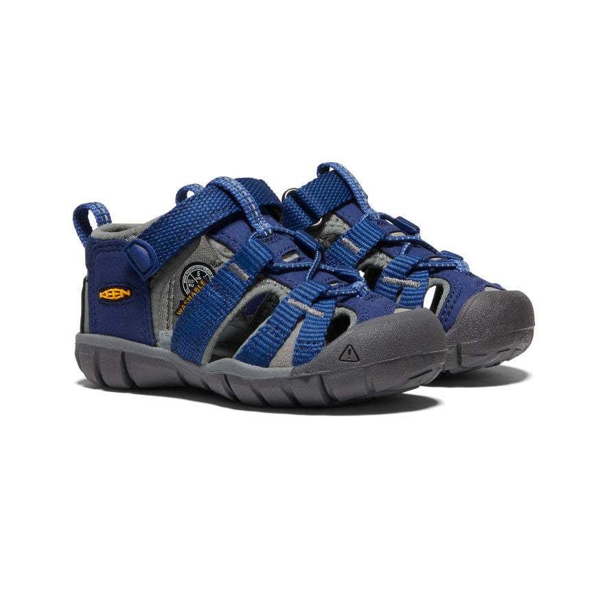 keen-seacamp-ii-cnx-kleinkinder-hybrid-sandale-blue-depths-gargoyle image 2