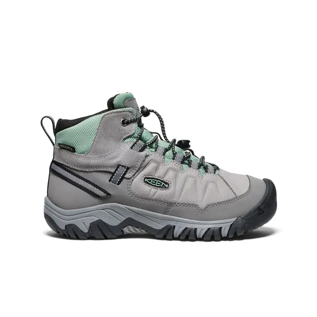 keen-targhee-iv-wasserdichte-wanderstiefel-gro-e-kids-alloy-granite-green image 1